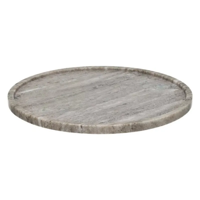 Les Plateaux|Les Plateaux À Fromage<Pomax Plat Ø 30 cm Marmar Gris,