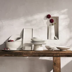 Les Plats De Service<Degrenne Paris Plat à cake Modulo Blanc,