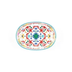 Les Plats De Service<GUZZINI Plat creux Flower & Lemon,