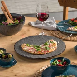 Les Plats De Service<LEONARDO Plat de service 34 cm Matera Gris, Léonardo