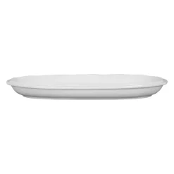 Les Plats De Service<Côté Table Plat ovale en faïence blanc 43 x 24 cm Darcy,