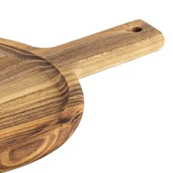 Les Plats De Service<Ladelle Plateau de service rond en teck Otway,