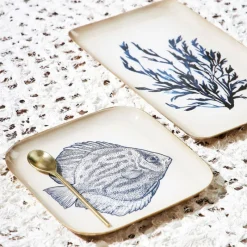 Les Plateaux|Les Plats De Service<Côté Table Plateau en fer 15 x 25 cm Estran,