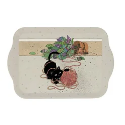 Les Plateaux<Kiub Plateau en mélamine Chat Pelote,