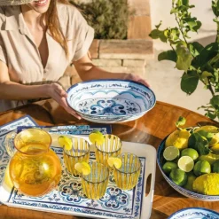 Les Plateaux<GUZZINI Plateau rectangulaire Blues,