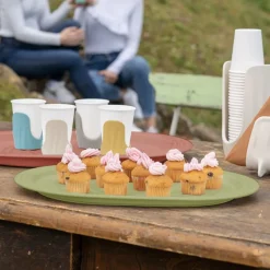 Les Plateaux<GUZZINI Plateau Tierra Vert Algue,