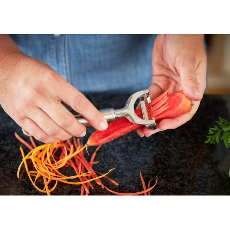 Ustensiles En Inox|Coupe Juliennes<RÖSLE Éplucheur à julienne inox, Rösle