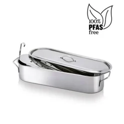 Poissonnières, Moules<BEKA Poissonnière inox avec grille 50 cm,