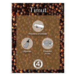 Épices & Condiments|Moulins À Poivre<PEUGEOT Poivre de Baie Sauvage Timut 40G,