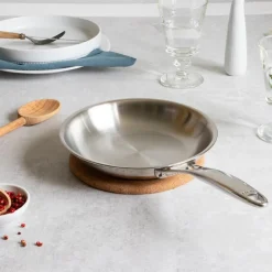 Poêles Inox<CRISTEL Poêle inox Castel'Pro,