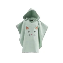 Le Textile Pour Enfant<SENSEI Poncho de bain enfant Misty Le chat,