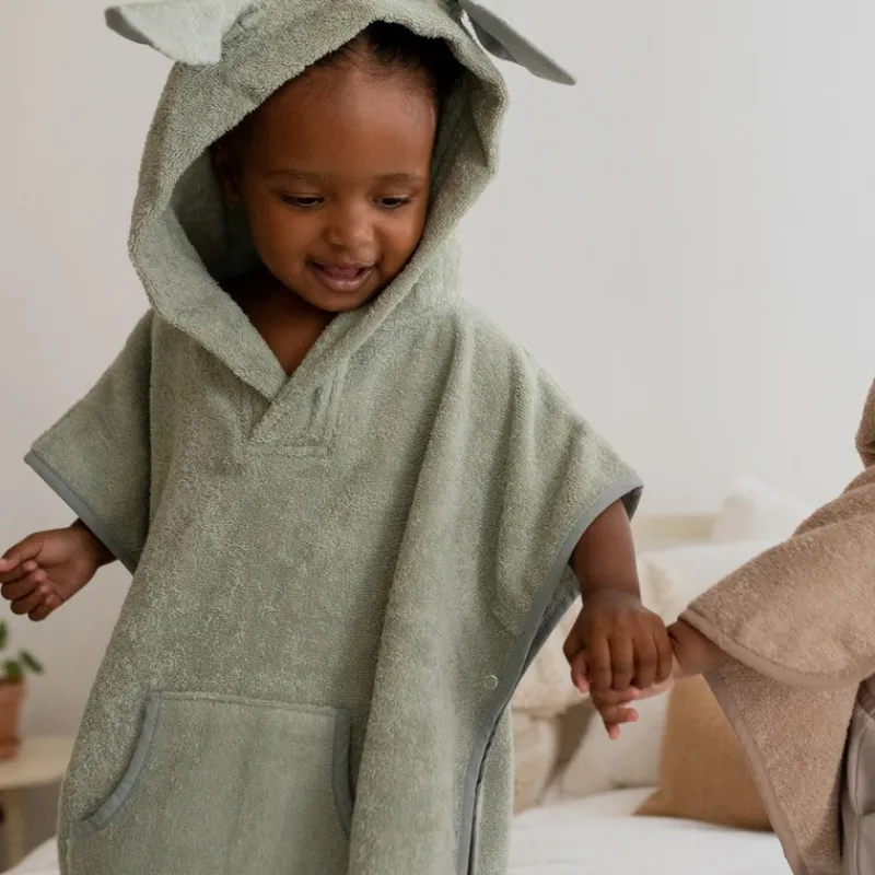 Le Textile Pour Enfant|Peignoirs<French Flair Poncho Enfant Bibs,