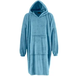 Peignoirs<SENSEI Poncho polaire à capuche Kapra,