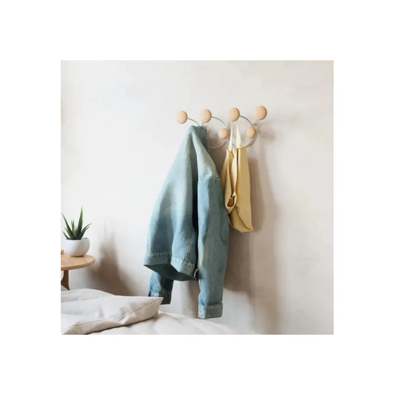 Objets Insolites<Umbra Porte manteau bois clair 7 crochets Dotsy,