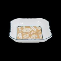 Objets Insolites<GIEN FRANCE Porte-cartes Pompadour Indienne Dominoté, Faïencerie de Gien