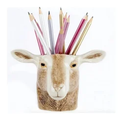 Vases|Objets Insolites<Quail Ceramics UK Pot à crayon Chèvre,