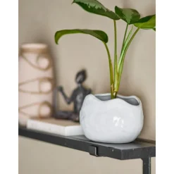 Vases<Bloomingville Pot de fleurs Pennie Blanc,