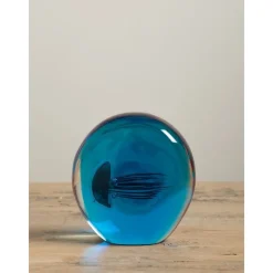 Objets Insolites<Chehoma Presse-papier Méduse Rouge Noire réversible,