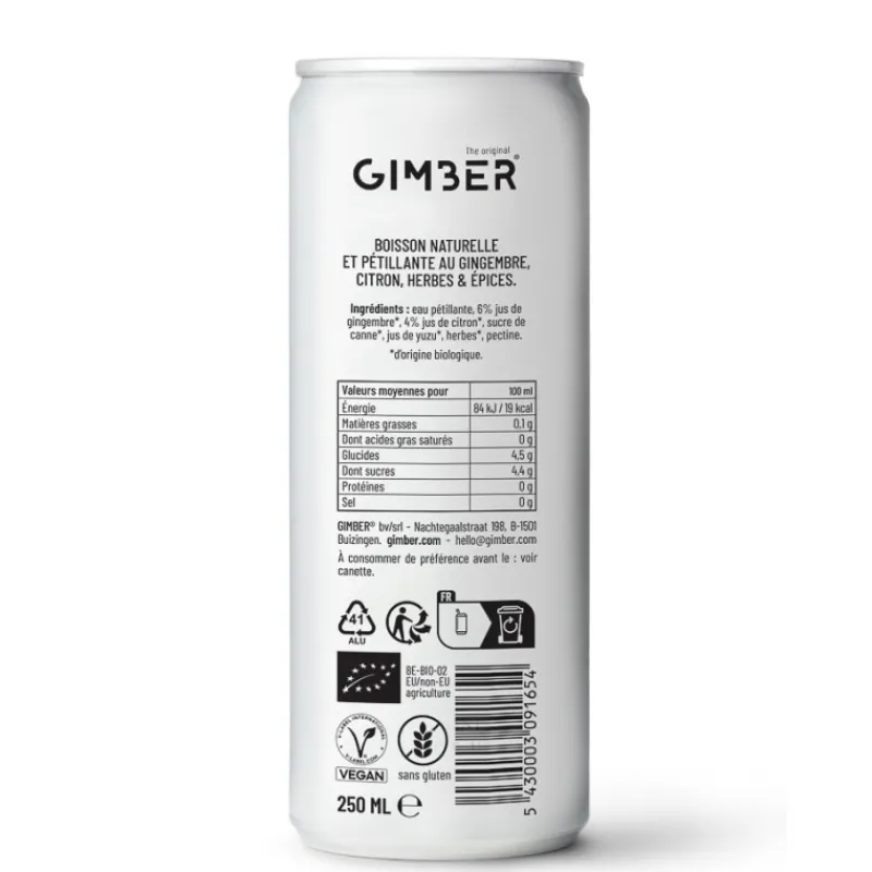 Les Autres Boissons<Gimber Prêt à boire Pétillant The Original,