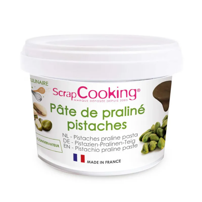 Les Ingrédients Du Pâtissier<ScrapCooking Pâte de praliné pistaches,