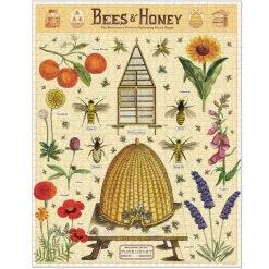Les Jeux D'Intérieur<Cavallini & Co Puzzle 1000 pièces Abeilles,