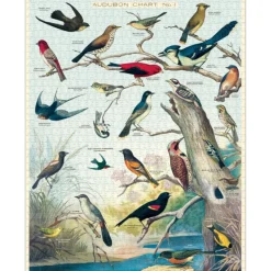 Les Jeux D'Intérieur<Cavallini & Co Puzzle 1000 pièces Audubon,