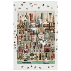 Les Jeux D'Intérieur<Martin Schwartz Puzzle 1000 pièces Barcelone,
