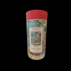 Les Jeux D'Intérieur<Cavallini & Co Puzzle 1000 pièces Carte de France,