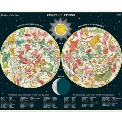 Les Jeux D'Intérieur<Cavallini & Co Puzzle 1000 pièces Constellations,
