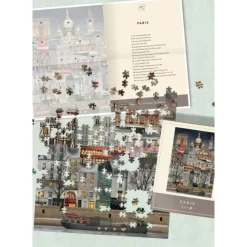 Les Jeux D'Intérieur<Martin Schwartz Puzzle 500 pièces Noël à Paris,