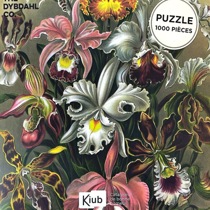Les Jeux D'Intérieur<Kiub Puzzle de 1000 pièces Bouquet de Fleurs,