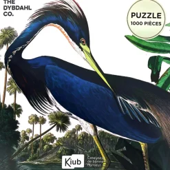 Les Jeux D'Intérieur<Kiub Puzzle de 1000 pièces Grue Bleue,
