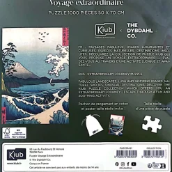 Les Jeux D'Intérieur<Kiub Puzzle de 1000 pièces Mont Fuji et les Vagues,