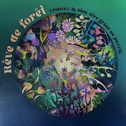 Les Jeux D'Intérieur<HACHETTE Puzzle Rêve de Forêt, Pratique