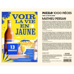 Les Jeux D'Intérieur<HACHETTE Puzzle Voir la vie en Jaune,