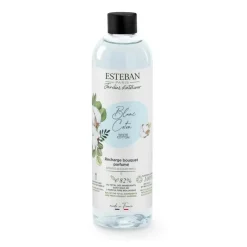 Parfums D'Intérieur<ESTEBAN Recharge bouquet parfumé 250 ml Blanc Coton,