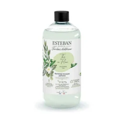 Parfums D'Intérieur<ESTEBAN Recharge bouquet parfumé 500 ml Thé en Fleur,