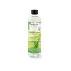 Parfums D'Intérieur<ESTEBAN Recharge de bouquet parfumé 250 ml Citronnelle et Menthe, Estéban