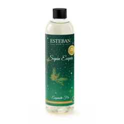 Parfums D'Intérieur<ESTEBAN Recharge de bouquet parfumé 250ml Sapin Exquis,