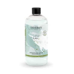 Parfums D'Intérieur<ESTEBAN Recharge de parfum bouquet parfumé 500 ml Pur Lin,