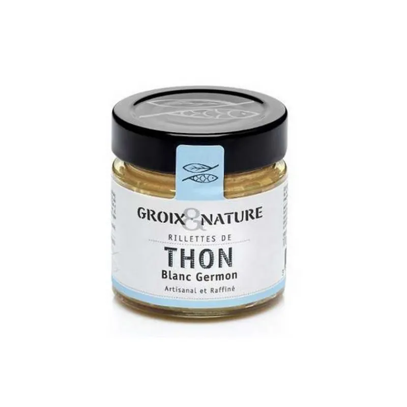 Tartinables<Groix et Nature Rillettes de Thon blanc Germon,
