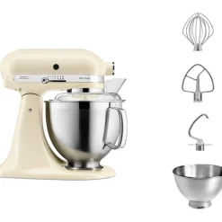 Robots<KITCHENAID Robot Artisan Crème 5KSM185PSEAC,