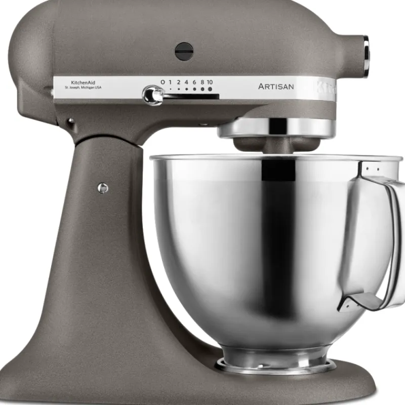 Robots<KITCHENAID Robot Artisan Gris Impérial 5KSM185PS,