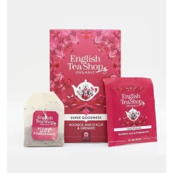 Les Thés Et Tisanes<English Tea Shop Rooibos Bio Baies d'Açaï et Grenade 20 sachets,