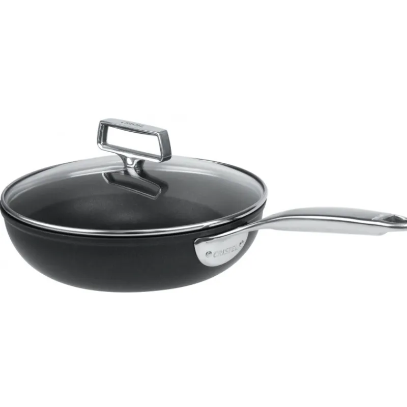 Sauteuses Anti-Adhérentes<CRISTEL Sauteuse aluminium Castel'Pro,