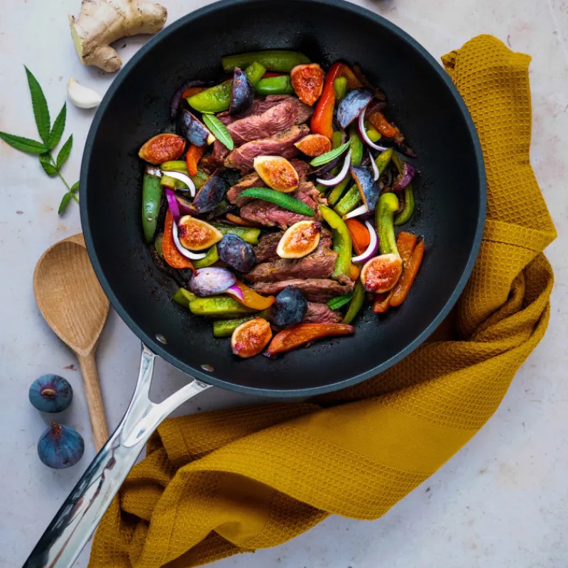 Sauteuses Anti-Adhérentes<CRISTEL Sauteuse aluminium Castel'Pro,