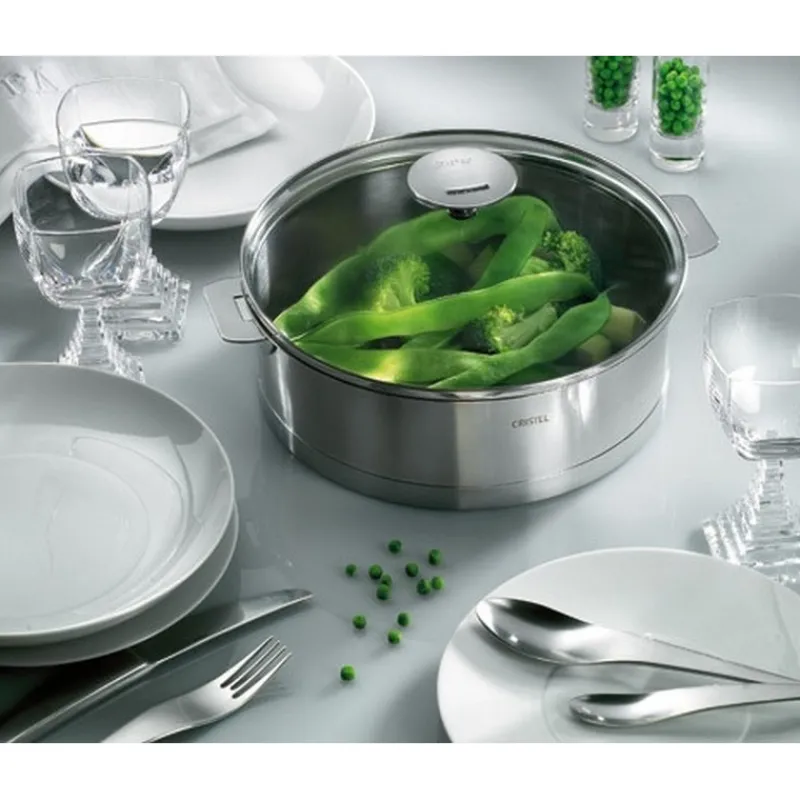 Sauteuses Anti-Adhérentes<CRISTEL Sauteuse 24cm Exceliss strate amovible,