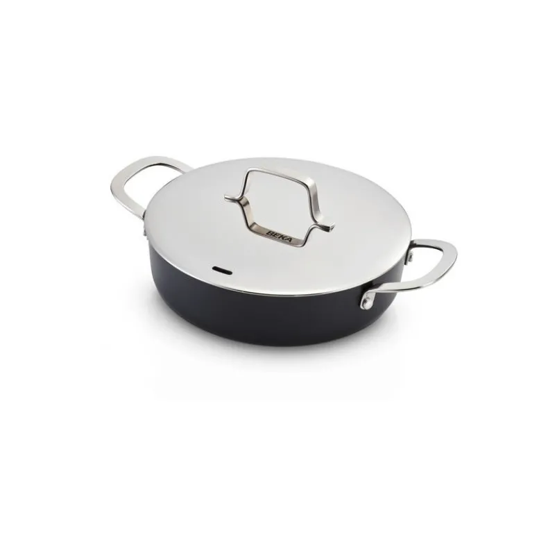 Sauteuses Anti-Adhérentes<BEKA Sauteuse revêtue avec couvercle Maestro,