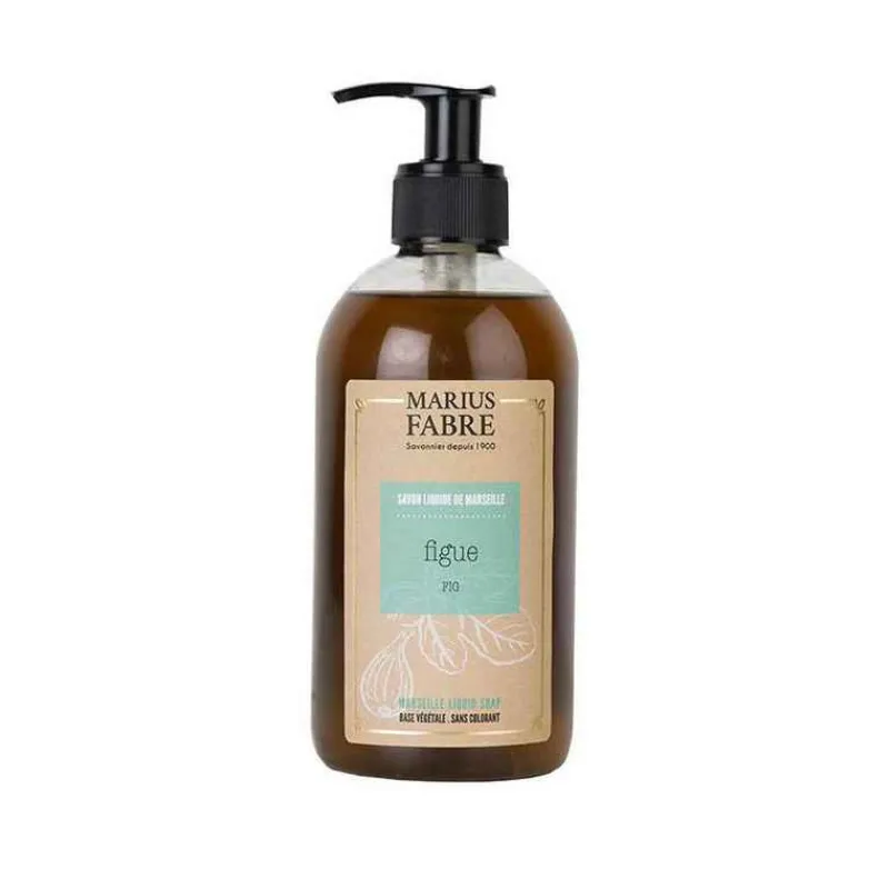 Les Soins|Coin Lavabo<Marius Fabre Savon liquide de Marseille Figue,