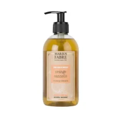 Les Soins|Coin Lavabo<Marius Fabre Savon liquide de Marseille Orange Cannelle,